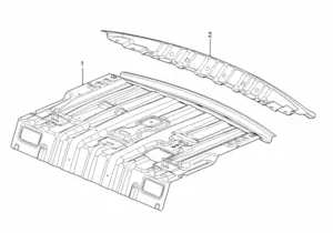 E521D016: PARCEL SHELF