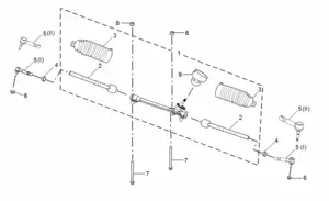 E211A037: STEERING GEAR LINKAGE