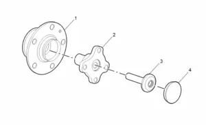 E222C035: REAR HUB