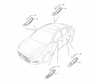 E721A039: WINDOW LIFT SWITCH