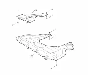 E621C044: UNDER FLOW DUCT