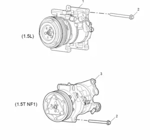 E311A060: COMPRESSOR MISC RREFRIGERANT HARDWARE