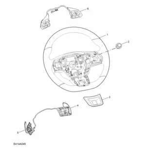 E414A049: STEERING WHEEL(MG)