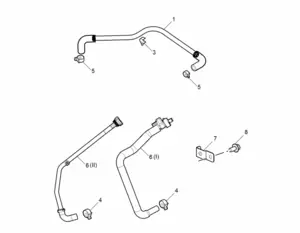 E111E048: ENGINE BREATHER HOSE (1.5L)