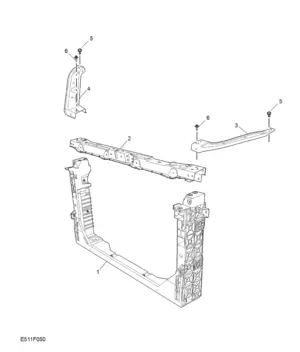 E511F050 BULKHEAD