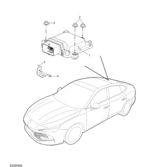 E220A003 Electronic Control Suspension