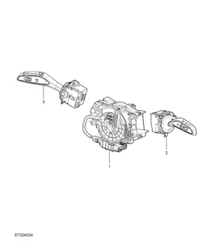 E722A034 MULTI-FUNCTION COLUMN SWITCH