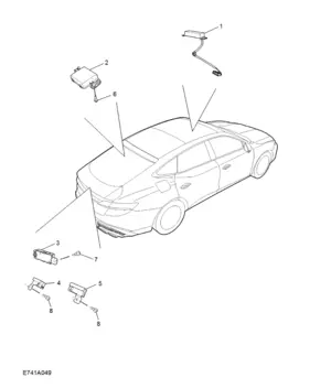 E741A049 ANTENNA ASSEMBLY