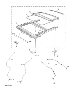 E631A064 SUNROOF