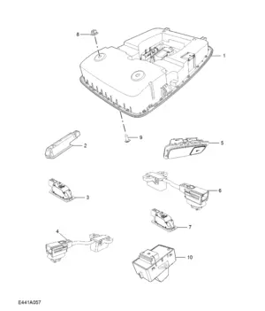 E441A057 INTERIOR LAMP