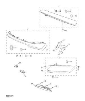 E661A075 REAR LAMP