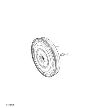 E111B076 FLYWHEEL & DRIVE PLATE(1.5T)