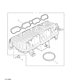 E111G068 INTAKE MANIFOLD(2.0T)